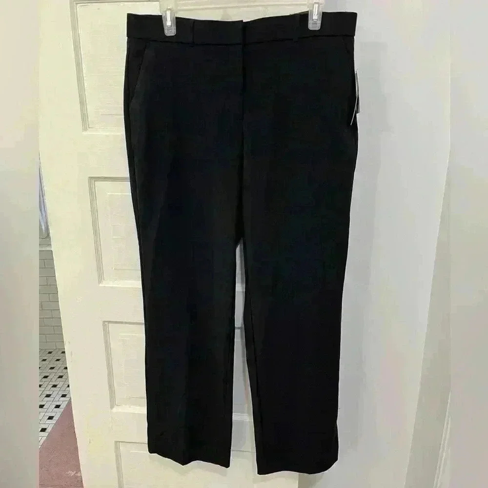 Nwt Napa Valley Brand Black Straight Leg Trousers